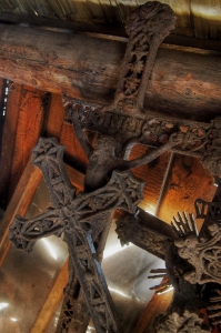 Sedliště - Dřevěný kostel Všech svatých