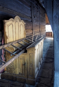 Sedliště - Dřevěný kostel Všech svatých