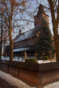 Sedliště - Dřevěný kostel Všech svatých_4