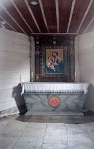 Dřevěná kaple Panny Marie v Kozlově 