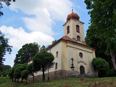 Kostel sv Anny Domašov nad Bystřicí