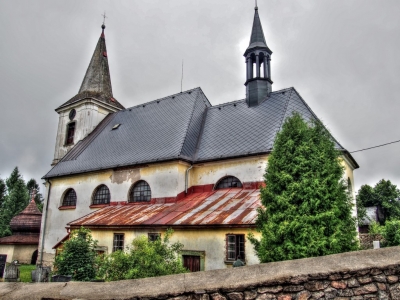 Kostel sv. Maři Magdaleny Bartošovice Orl. hory_1