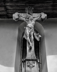 Moravská Třebová Hřbitovní kostel Povýšení sv. Kříže 
