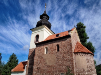Stříbrná Skalice - Rovná - Románský kostel sv. Jakuba Většího_14