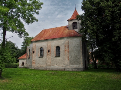 Těšíkov - Kostel sv.Vavřince